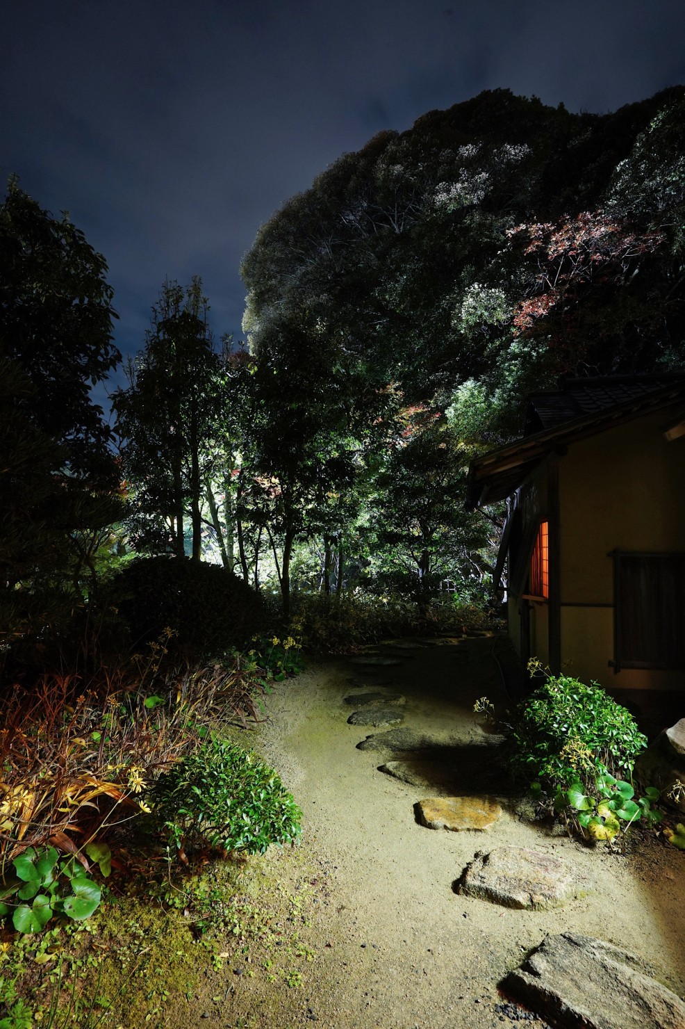 長府庭園の茶室