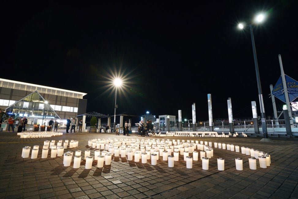 関門海峡キャンドルナイト2019/下関駅