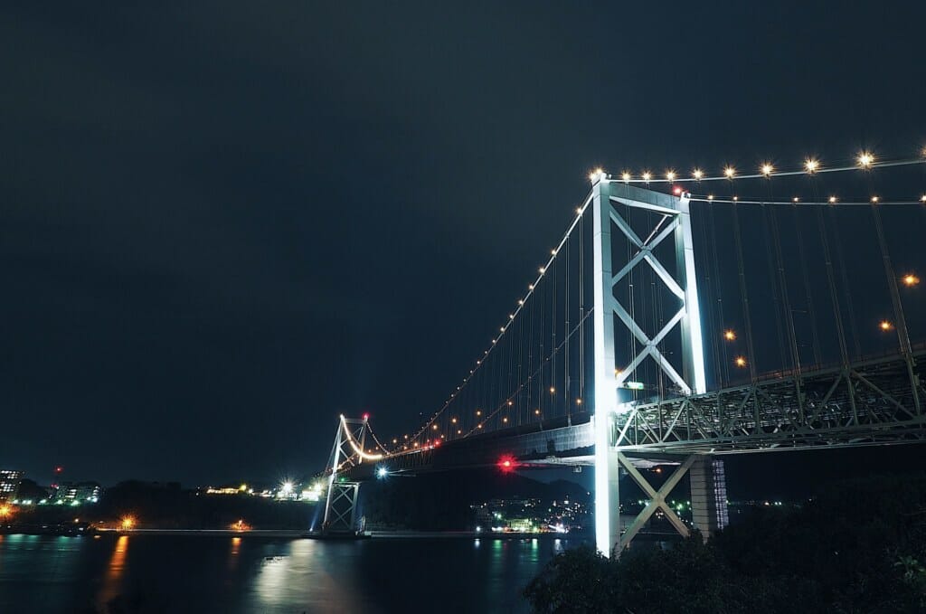 関門橋夜景