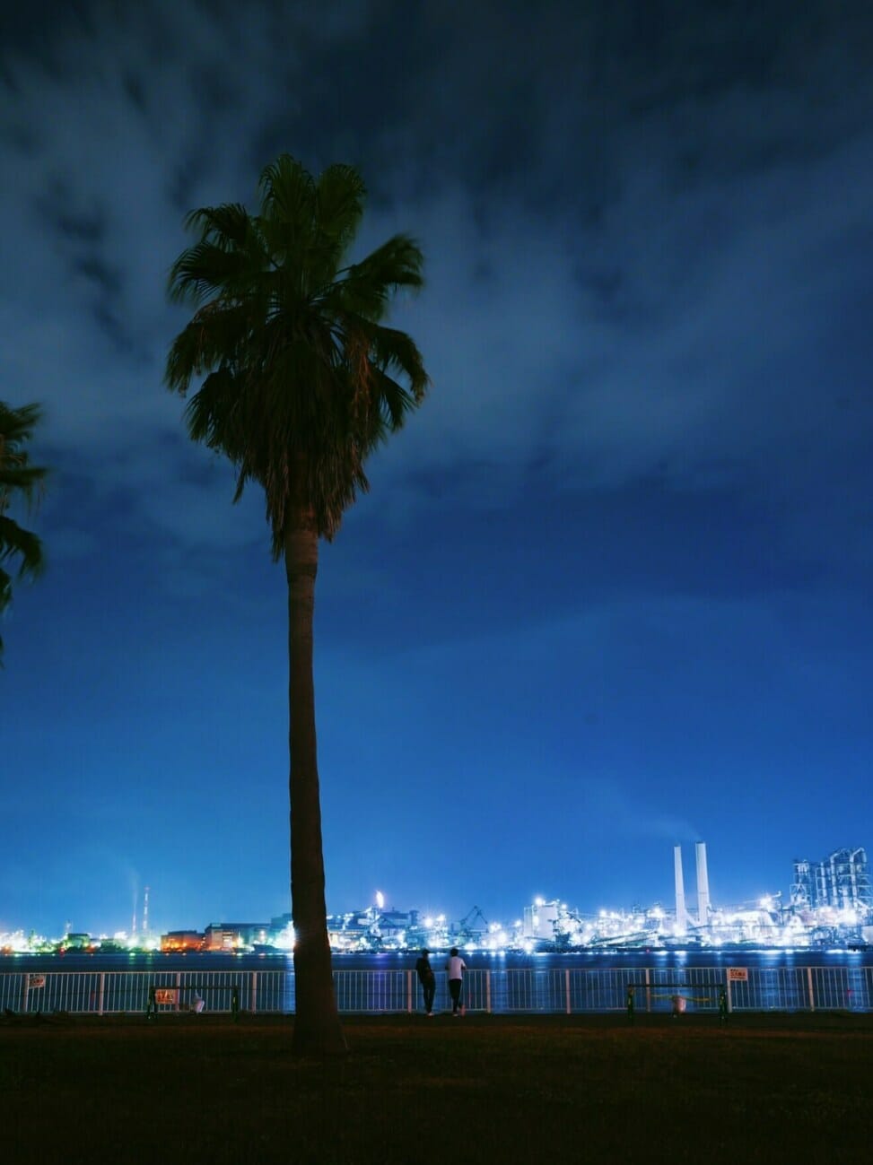 周南市の工場夜景