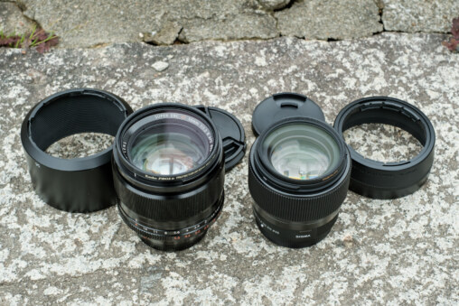 XF56mmF1.2 R APDとSIGMA 56mm F1.4 DC DN